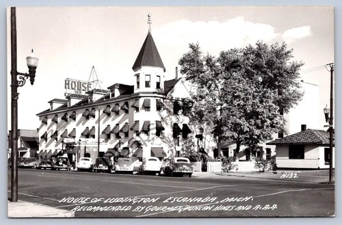 Michigan rppc postcard - rppc,