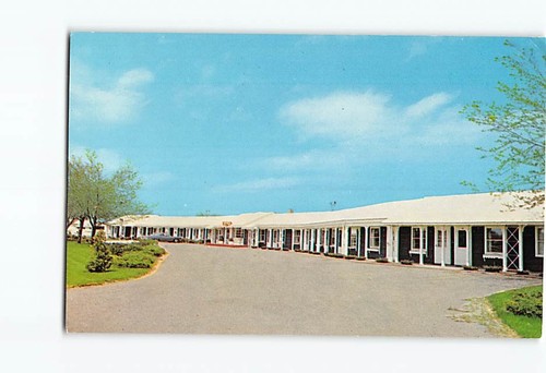 Postcard sunset motel - postcard,